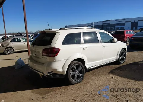 2019 Dodge Journey Crossroad из США, поврежденный, VIN 3C4PDCGG1KT700929